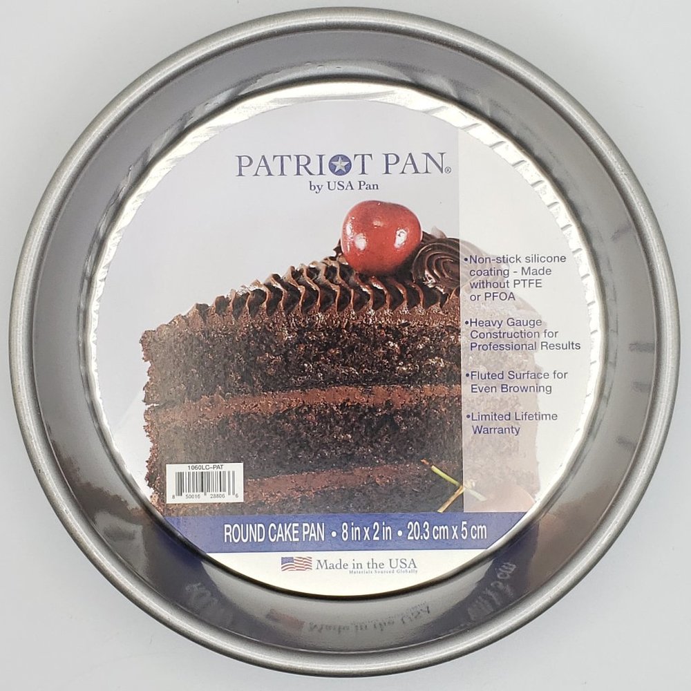 USA Pan Patriot Round 8 inch Baking Cake Pan